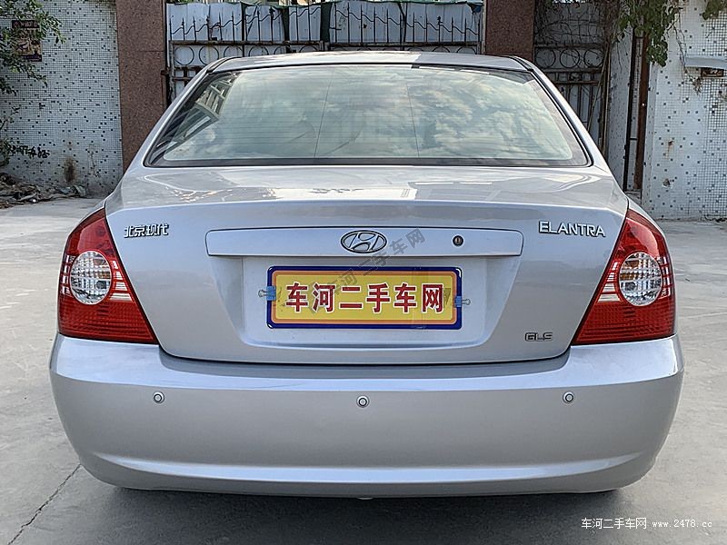 【汕头】2006年伊兰特1.6l自动挡银色 .56万_汕头二手