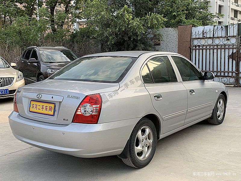 【汕头】2006年伊兰特1.6l自动挡银色 .56万_汕头二手
