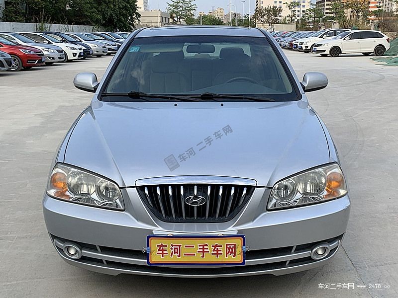 【汕头】2006年伊兰特1.6l自动挡银色 .56万_汕头二手